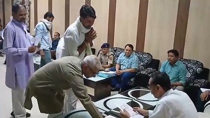 कैबीनेट मंत्री विश्वेंद्र सिंह की जनसुनवाई