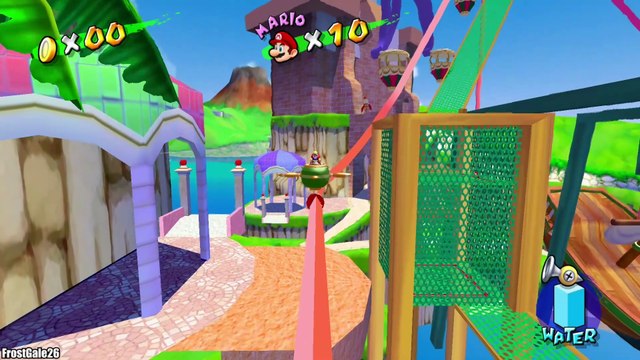 Super Mario Sunshine Playthrough - Pinna Park Shine Sprites Part 1