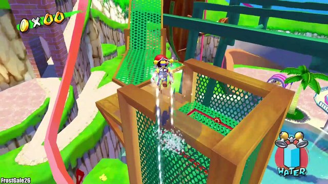 Super Mario Sunshine Playthrough - Pinna Park Shine Sprites Part 2