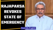Sri Lanka’s President Rajapaksa revokes state of emergency | Oneindia News