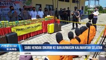 Sat Narkoba Polres Lampung Selatan Berhasil Ungkap Peredaran Gelap Narkoba Jenis Sabu Sebanyak 114 Kilo Gram