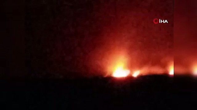 Sultan Sazlığı Milli Parkı'nda yangın