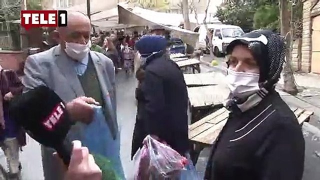 Ekonomik kriz yok diyen AKP'li seçmen röportaj bitiminde krizi kabul etti