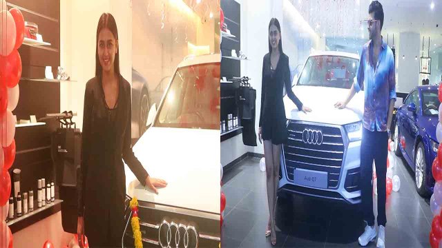 Naagin 6 Fame Tejasswi Prakash ने खरीदी Q7 AUDI Car; Karan Kundra भी दिखे साथ | FilmiBeat