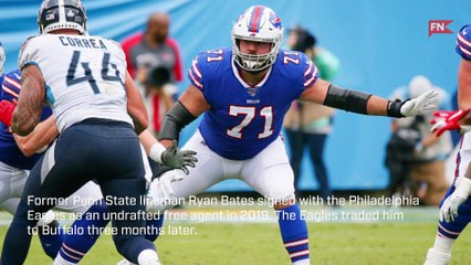 Buffalo Bills Lineman Ryan Bates Reacts to New Contract