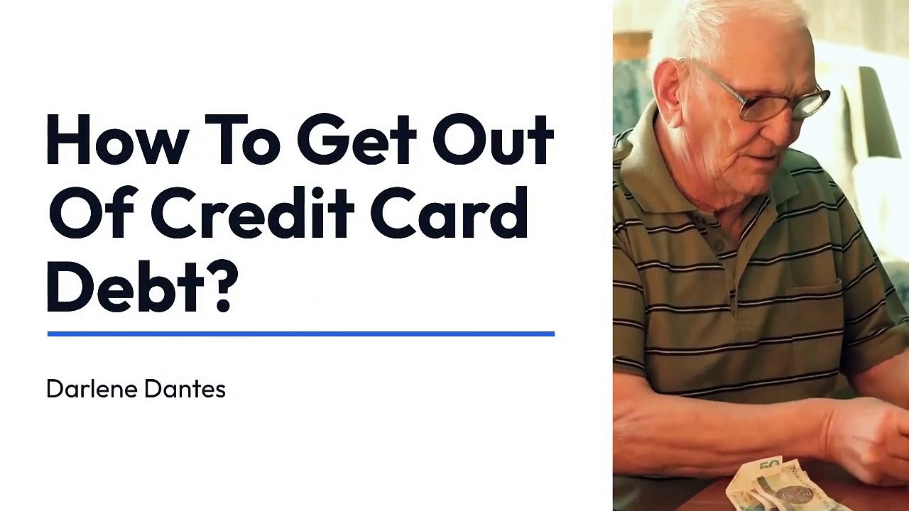 One Of The Best Ways To Get Out Of The Credit Card Debts | Darlene Dantes