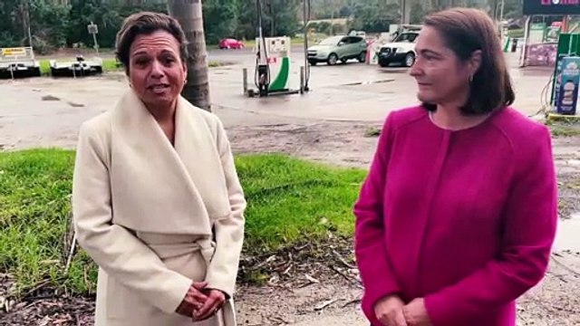 Fiona Phillips and Michelle Rowland announcement at Termeil