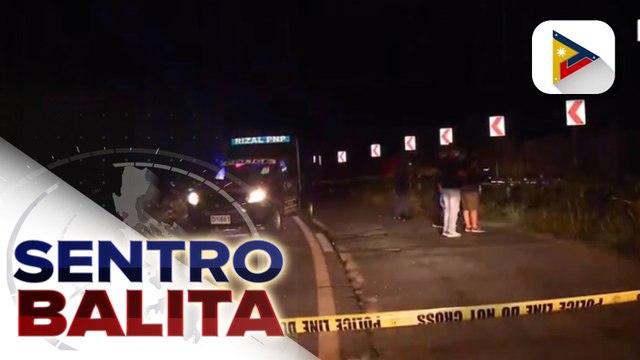 2 umano'y suspek sa pagnanakaw ng motorsiklo, patay sa engkwentro sa Rizal