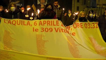 Torna la fiaccolata a L'Aquila per ricordare vittime del sisma del 2009