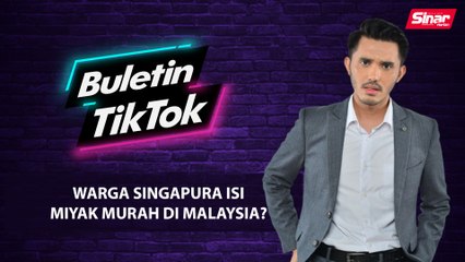 Warga Singapura isi minyak murah di Malaysia?