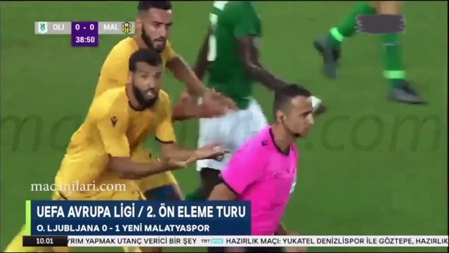 NK Olimpija Ljubljana 0-1 Yeni Malatyaspor [HD] 01.08.2019 - 2019-2020 UEFA European League 2nd Qualifying Round 2nd Leg + Post-Match Comments + Comments About the Racism