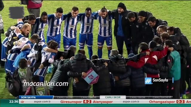 Büyükşehir Belediye Erzurumspor 0-4 Trabzonspor [HD] 30.11.2017 - 2017-2018 Turkish Cup 5th Round 1st Leg