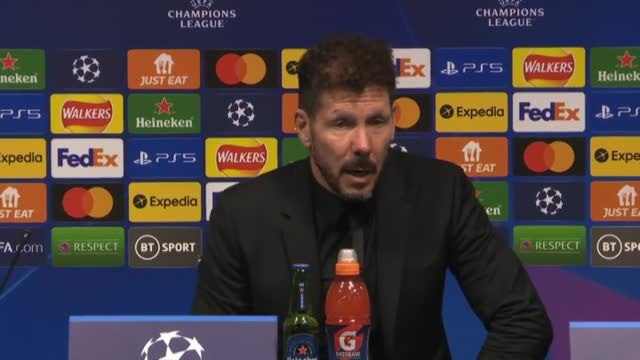 Simeone: Me enseñaron a competir y lo vamos a intentar hasta el final como podamos