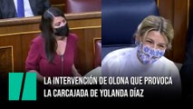 La intervención de Macarena Olona que ha provocado la carcajada de Yolanda Díaz