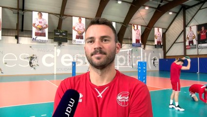 Interview maritima: le libéro du MVB Emmanuel Ragondet avant les play-offs à Saint-Quentin