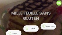 Mille feuille sans gluten