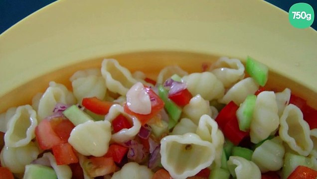 salade de pâtes aux crudités
