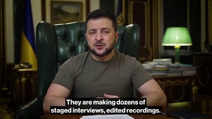 Zelenskiy- Russia 'Doesn't Want Peace For Real' With Ukraine