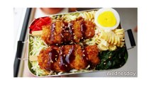 [ #25 A WEEK OF HUSBAND BENTOS ] the best combi fried food and cabbage ‍♂️