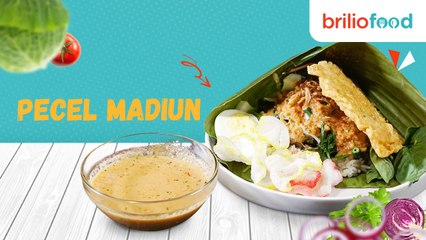 Resep mudah bikin pecel Madiun, bumbu kacangnya nendang maksimal