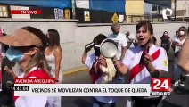 Cacerolazo en Miraflores: ciudadanos marchan en rechazo a gestión de Pedro Castillo