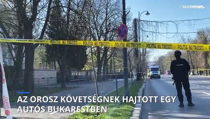 Meghalt egy férfi a bukaresti orosz nagykövetségnél