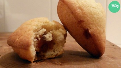 Madeleine au cœur coulant de Salidou
