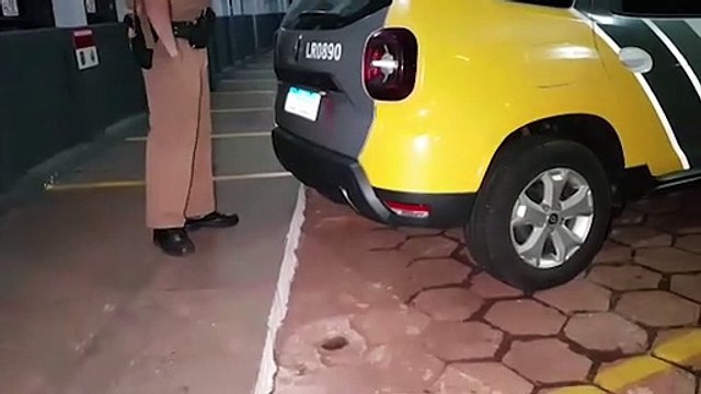 PM detém indivíduo acusado de furtar produtos de residência no Cascavel Velho