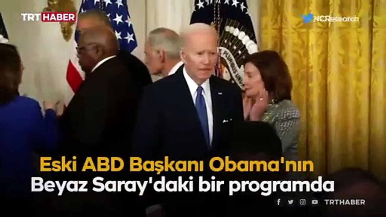 Beyaz Saray'da Obama rüzgarı: Biden yalnız kaldı