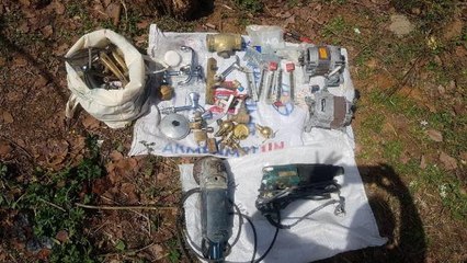 SULTANBEYLİ'DE İNŞAAT MALZEMELERİ ÇALAN HIRSIZ YAKALANDI