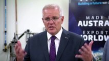 Australian Prime Minister Scott Morrison  says allies investment in hypersonic misiles is to 'achieve peace and stability'