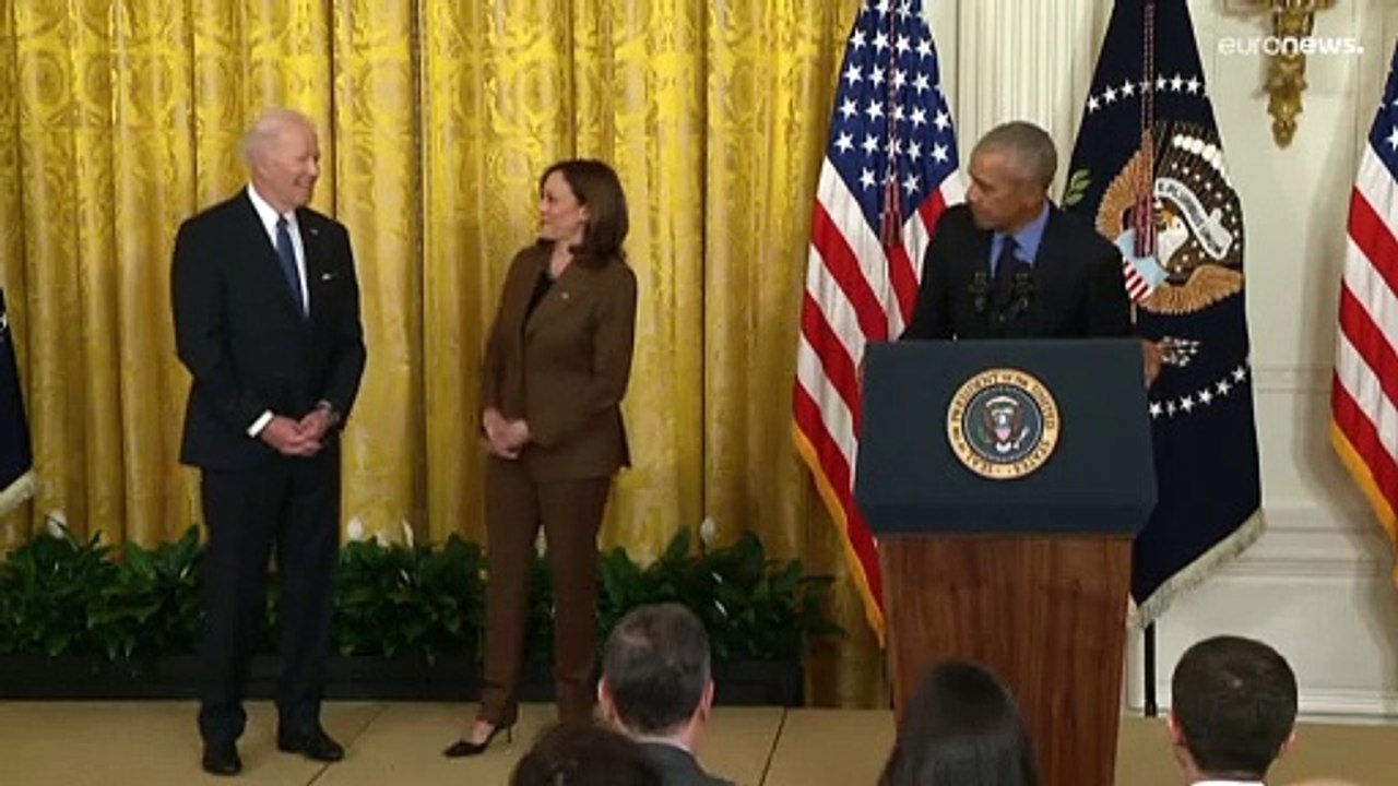 An alter Wirkungsstätte: Obama im Weißen Haus