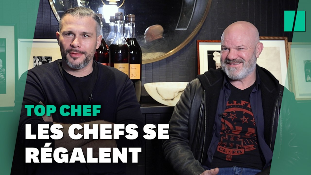 Sur le tournage de "Top Chef", que mangent Stéphane Rotenberg et les chefs?