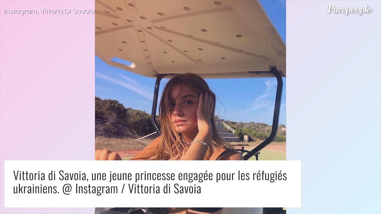 "Elle n'a pas joué les petites princesses" : Vittoria, la fille de Clotilde Courau incognito pour aider les ukrainiens
