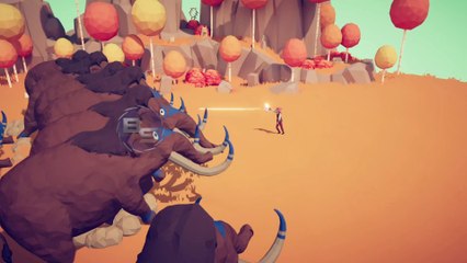 The Trampling Part 1! War Mammoths VS All Boss Factions | Totally Accurate Battle Simulator