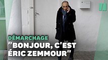 Éric Zemmour démarche par téléphone (et flirte avec la ligne rouge)
