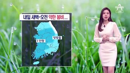 [날씨]내일 새벽~오전 약한 비, 건조함 계속