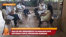 Más de mil misioneros culminaron sus estudios con el programa Egresar