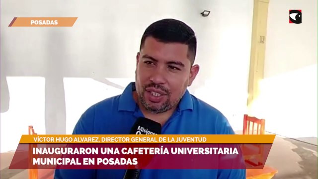 Inauguraron una cafetería universitaria municipal en Posadas