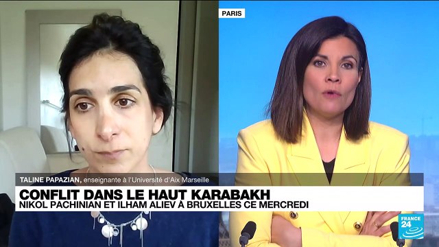 Conflit dans le Haut Karabakh : Nikol Pachinian et Ilham Aliev à Bruxelles