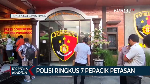 Polisi Ringkus 7 Peracik Petasan