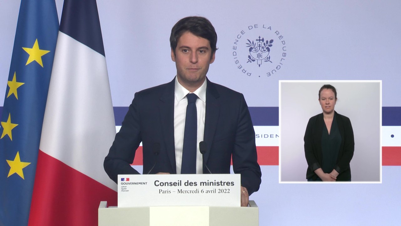 Compte rendu du Conseil des ministres du 6 avril 2022