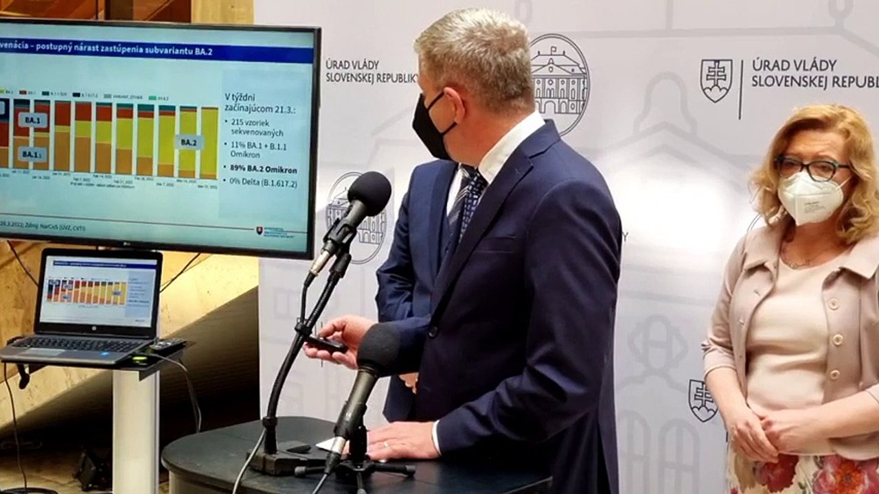 ZÁZNAM: Brífing ministra zdravotníctva V. Lengvarského
