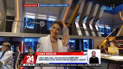 Carla Abellana, gaganap bilang Mary Ann Armstrong sa Phl Adaptation ng "Voltes V: Legacy" | 24 Oras