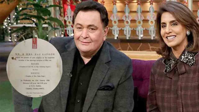 Ranbir Kapoor-Alia Bhatt की शादी के बीच Rishi-Neetu का Wedding Card वायरल | FilmiBeat