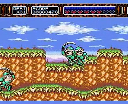 Rocket Knight Adventures online multiplayer - megadrive