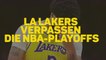Lakers-Stars über das Verpassen der NBA-Playoffs