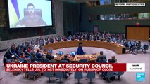 Zelensky addresses UN Security Council: 'He was speaking to the world'