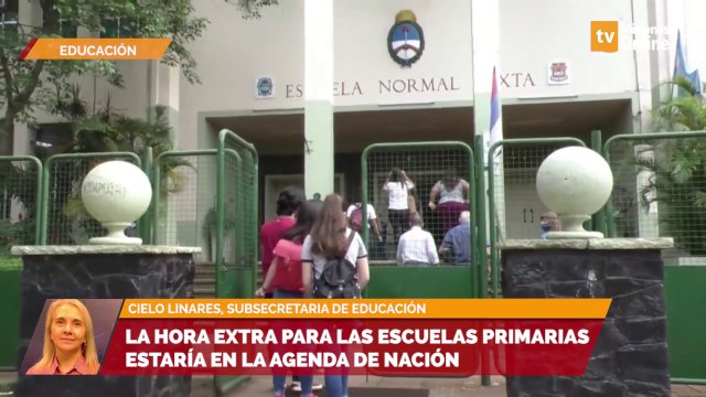 La hora extra para las escuelas primarias estaría en la agenda de nación