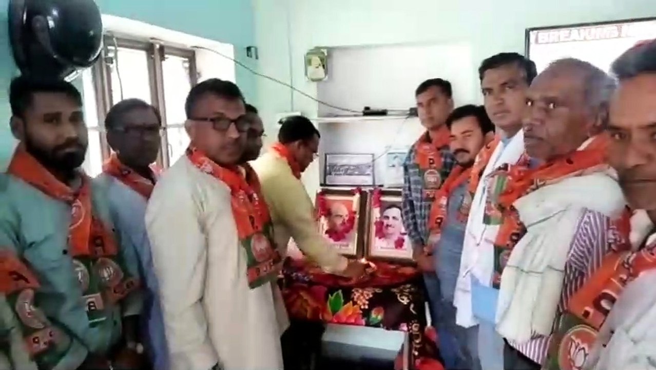 भाजपा का 42 वां स्थापना दिवस मनाया